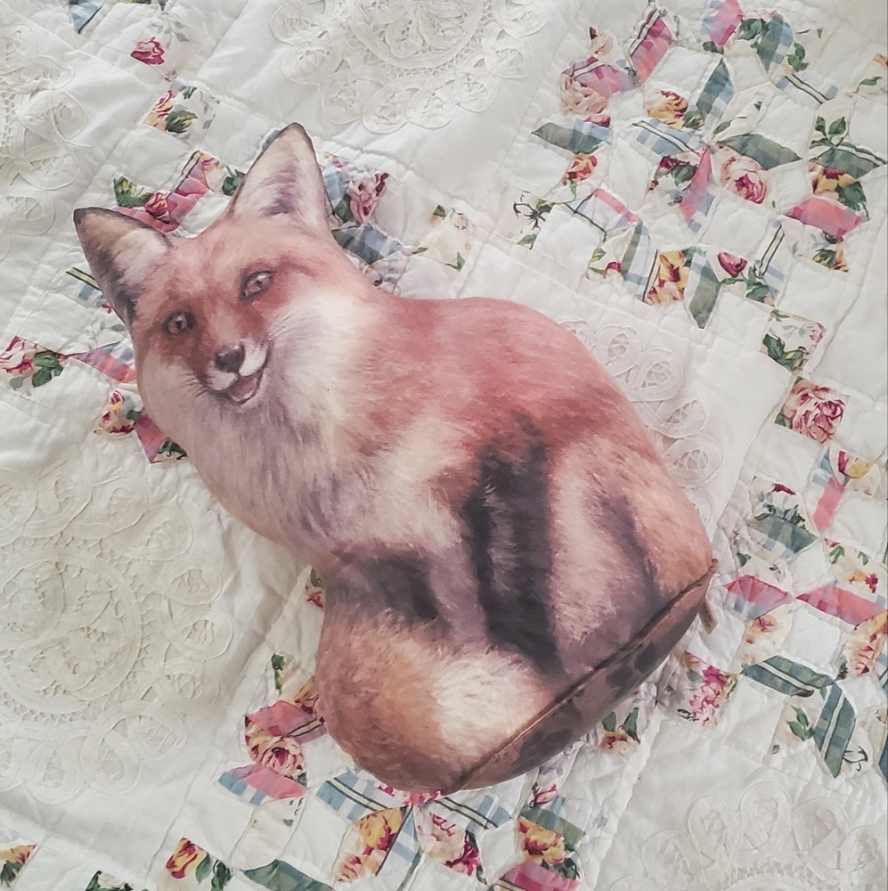 Fiddlers Elbow Fox Weighted Doorstop Amy Brackenbury Made In USA Vintage - Picture 2 of 15